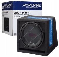 SBG-1244BR ALPINE сабвуфер в корпусе Bass refle