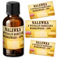 Etykiety na NALEWKĘ Z WYDALIN BARCIAKA WOSKOWEGO 36 szt. 50ml,