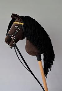 Hobby Horse GNIADY, BRĄZ CZARNA GRZYWA, LUSITANO A4+łata khtjollyjumper