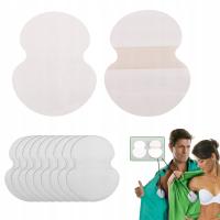 WKŁADKI ANTYPOTOWE PRZECIWPOTOWE POD PACHY 120szt BIAŁE SUPERCHŁONNE OCHRONA PRZED POTEM