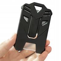 TWARDY HOLDER NA ID ABS PIONOWY UCHWYT KARTY BIUROWEJ CZARNY