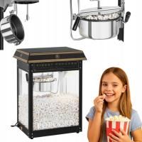 PROFESJONALNA MASZYNA URZĄDZENIE DO POPCORNU RETRO FIRMA DOM IMPREZA KINO