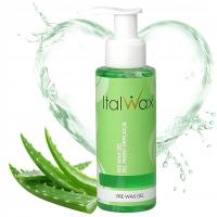 ItalWax Żel przed depilacją oczyszczający odtłuszczający aloesowy POMPKA