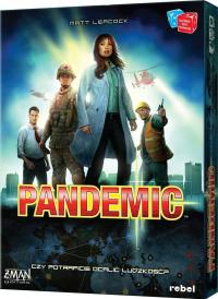 PANDEMIC (пандемия) REBEL-кооперативная настольная игра-Польша издание