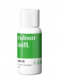 Barwnik olejowy Colour Mill 20ml GREEN Zielony