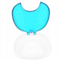 Przenośne pudełko na protezy sztuczne osłony na zęby pudełko do TK