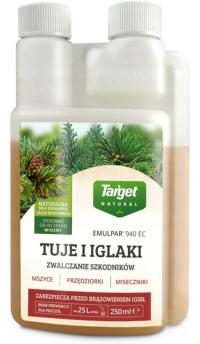 EMULPAR 250 мл насекомые паутинные клещи тля миска клещи вредители хвойных пород