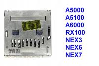 Gniazdo czytnik kart SD Sony A77 A99 RX1R RX1RM2 RX10M3 RX10M4 RX10III RX10