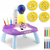 Ricokids Projektor do rysowania 773700 - fioletowy