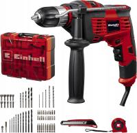 EINHELL ZESTAW WIERTARKA UDAROWA TC-ID1000E KIT+64 CZĘŚCI+WALIZKA