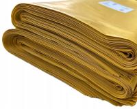 MOCNE GRUBE worki na GRUZ WĘGIEL LDPE 100 szt. 100 mikronów ŻÓŁTE 500x800mm