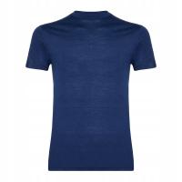 Koszulka termoaktywna męska WOOLCANO Merino 100% TEE0546 granatowy