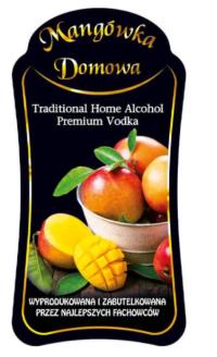 Etykiety samoprzylepne Premium MANGÓWKA DOMOWA 10x