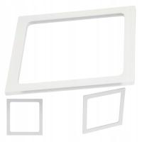 RAMKA BIAŁA PLEKSI DO GNIAZDKA SSĄCEGO DO CENTRALNEGO ODKURZANIA ASKO MOCNE