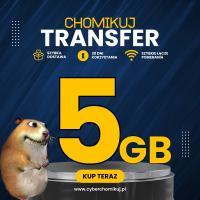 TRANSFER CHOMIKUJ 5GB | DOSTAWA AUTOMATYCZNA W 5 MINUT