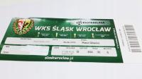 bilet ŚLĄSK Wrocław - PIAST Gliwice 25.09.2015