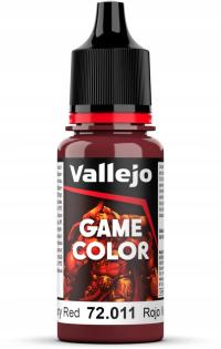 Vallejo 72011 Game Color 18ml Gory Red 72.011