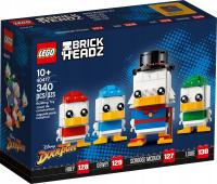 LEGO BrickHeadz 40477 Скрудж Макдак, Hyzio, Dyzio и Zyzio