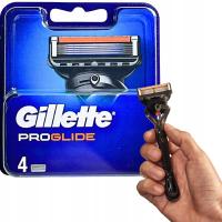 4x OSTRZA WKŁADY DO MASZYNKI Gillette FUSION 5 ProGlide DO GOLENIA 4 SZT