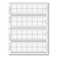 Strona A4 na 56 monety do klasera z paskami modułowymi do 23 mm - produkt