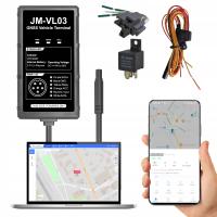 Lokalizator GPS 4G Samochodu Odcięcie Zapłonu Śledzenie WWW Aplikacja 9-90V