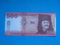 Węgry Banknot 500 Forint Nowość 2022 UNC P-NEW