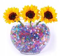 KOLOROWE KULKI ŻELOWE HYDROŻEL ZIEMIA DO KWIATÓW 25000