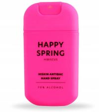 HISKIN Anitibac Hand spray do dezynfekcji rąk Happy Spring Hibiscus 30ml