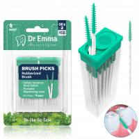 Mięta pieprzowa Szczoteczki Międzyzębowe Czyściki Silikon Miękkie Do Zębów