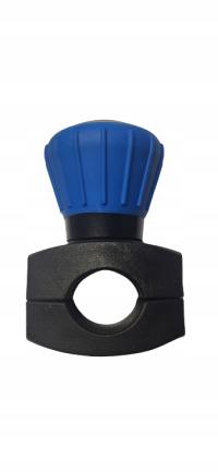 Gałka kierownicy uniwersalna łożyskowana niebieska