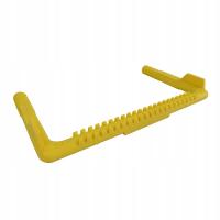 Stopień włazowy złazowy do studni ŻÓŁTY l uchwyt