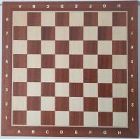 Deska szachowa Staunton 5 drewniana 48x48cm Węgiel