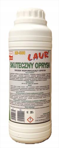 ADIUWANT SKUTECZNY OPRYSK LAUR AD-500 (OP.1L) ZWILŻACZ PRZYCZEPNOŚĆ AGRO