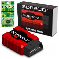 Interfejs diagnostyczny SDPROG OBD + Woreczek Zapachowy K2 Roko Jabłko 20g