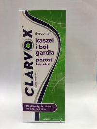 Clarvox Syrop na kaszel i ból gardła 200ml