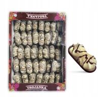 Ciastka eklery w polewie jogurtowej eklerki Trojanka 2kg kruche pianka