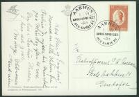 a1491 Dania Aarhaus 1959 r malarstwo il. Dyliżans pocztowy poczta