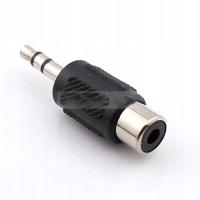 Stereo 1 pcs 3.5mm Jack Converter 3.5 Male Stereo Mono Plug to RCA Fem Plug