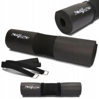 ПРОТЕКТОР ПЕНА ГРИФ КРЫШКА ШТАНГИ ЧЕРНЫЙ ПРИСЕДАНИЯ БЕДРА ТЯГИ PAD КАК