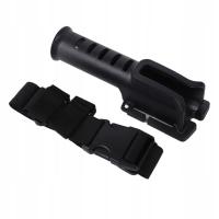 Pas wędkarski Czarny przenośny regulowany Odporny