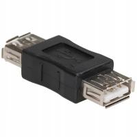 ADAPTER PRZEJŚCIÓWKA ŁĄCZNIK USB do USB, 2x ŻEŃSKI