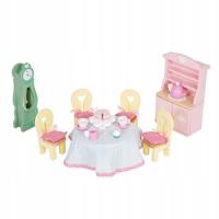 Le Toy Van - Wooden Daisylane Dining Room Dolls House Accessories Play Set