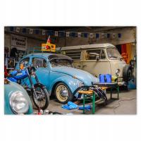 Baner 120x80 Garaż mechanika