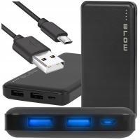 POWERBANK 10000 mAh POWER BANK USB MOCNY SZYBKI BEZPIECZNY PODRÓŻNY POJEMNY