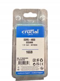 Оперативная память DDR5 Crucial CT16G48C40S5 16 ГБ