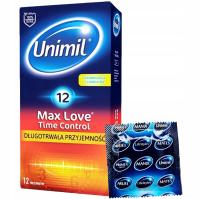 Unimil MAX LOVE задерживающие удлиняют секс 12 шт.