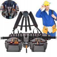 PAS MONTERSKI NARZĘDZIOWY NA NARZĘDZIA BUDOWLANY REGULOWANY 30 KIESZENIE