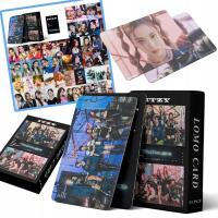 55 KART LOMO KPOP NOWY IDOL ITZY WORLD TOUR ZESTAW KART FOTOGRAFICZNYCH