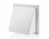 Zawór zwrotny elewacyjny 186x186 fi150 BIAŁY..046