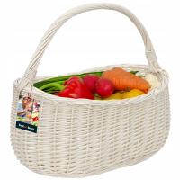 Плетеная корзина для покупок пасхальная корзина для покупок пикник грибы 440X280 корзина